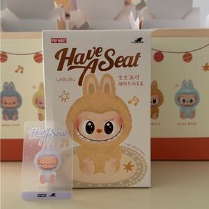 Pop Mart The Monsters Labubu Have a Seat Pendant (ZIZI)